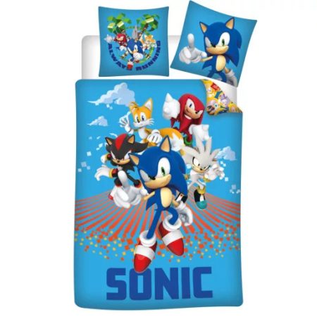 Sonic a sündisznó Always Running gyerek, ovis ágyneműhuzat 100×135cm, 40×60 cm Sonic a sündisznó Always Running gyerek, ovis ágyneműhuzat 100×135cm, 40×60 cm