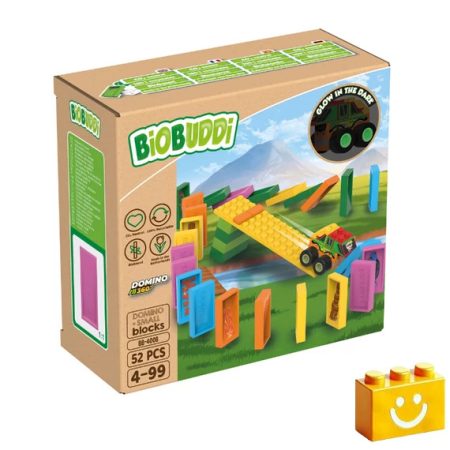 BiOBUDDi BB-4008 | bio építőjáték | Dominó versenypálya BiOBUDDi BB-4008 | bio építőjáték | Dominó versenypálya