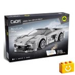   CaDA C51071W - Távirányítós Lotus Evija versenyautó építőjáték - 100% kompatibilis minden más kedvelt márkával