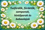 Tusfürdők, fürdetők, samponok, hintőporok és babaolajak Tusfürdők, fürdetők, samponok, hintőporok és babaolajak
