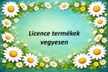 Licence termékek vegyesen