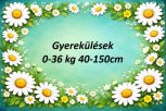Gyerekülések 0-36 kg 40-150cm