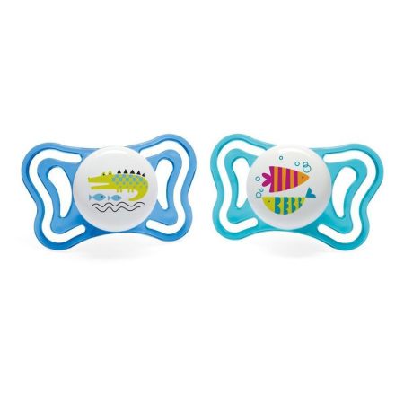 Chicco Physio Forma Light szilikon cumi 2 db, 16-36 hó kék