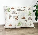 Pufi párna – dinoszauruszos minta, 100% pamut Pufi párna – dinoszauruszos minta, 100% pamut