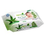 Pufy Fresh popsitörlő Aloe Vera kupakos 72 db-os