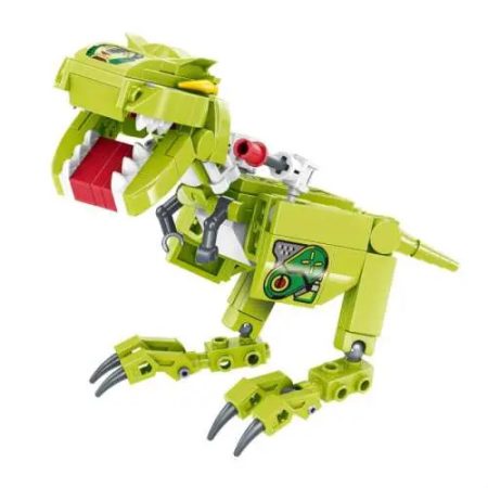 QMAN® 41203 | készségfejlesztő építőjáték | ÚJ: Csoda Kocka | T-rex Tyrannosaurus Rex