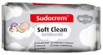 Sudocrem soft clean törlőkendő, 55 lapos