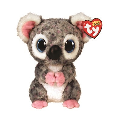 BOOS plüss figura KARLI, 15 cm - szürke koala 