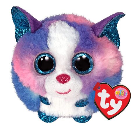 TY PUFFIES CLEO A SZÍNES HUSKY PLÜSSFIGURA 