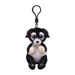   Ty Beanie Bellies plüss figura RANGER, Clip 8,5 cm - fekete kutya